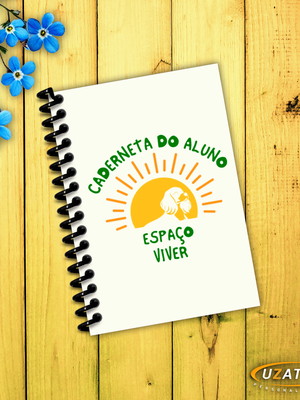 Caderninhos com capa e folhas personalizadas
