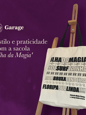 Sacola ecobag ilha da magia - floripa