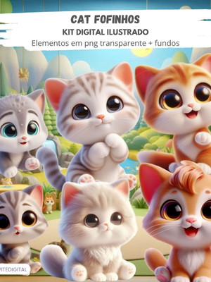 Kit digital gatinhos