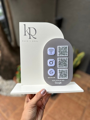 Placa de pix - personalizada 2