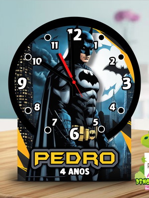 Relógio de mesa | batman
