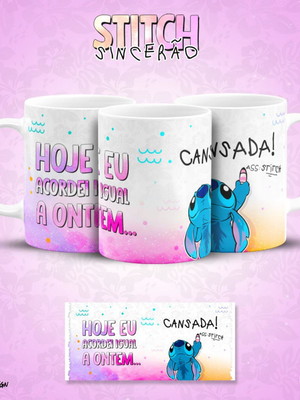 Caneca stitch cansada