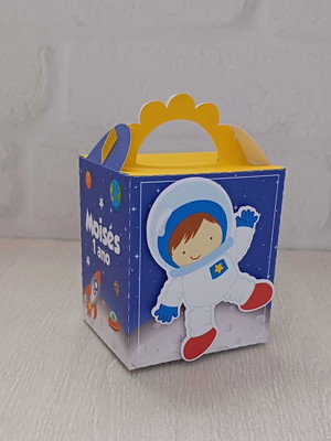 Caixa lanchinho astronauta