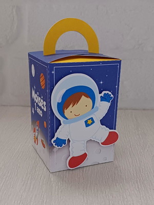 Caixa alta astronauta