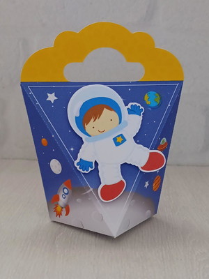 Caixa coração astronauta