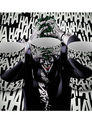 Caneca joker (coringa): piada mortal