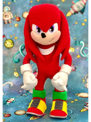 Knuckles 30cm - turma do sônic