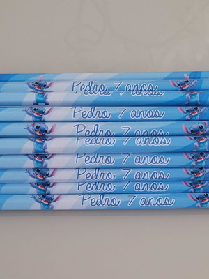 Lápis personalizado sem laço