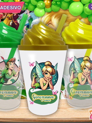 Copo chantilly personalizado tinker bell mod. 2 - 300 ml