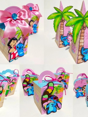Kit 40 lembrancinha lilo e stitch