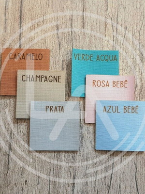 200 tags etiqueta em couro sintético g