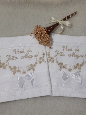 Toalha personalizada presente dia dos avós