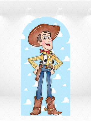 Painel retangular ou romano vestfácil toy story - 1mx2m