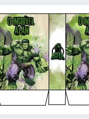 Arquivo digital sacolinha hulk