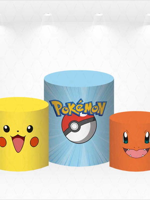 Kit de capas de cilindros pokemon