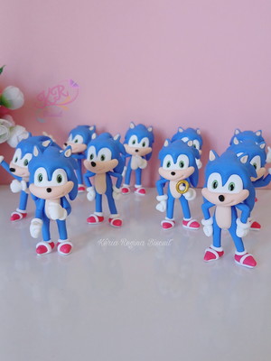 Sonic em biscuit 7cm