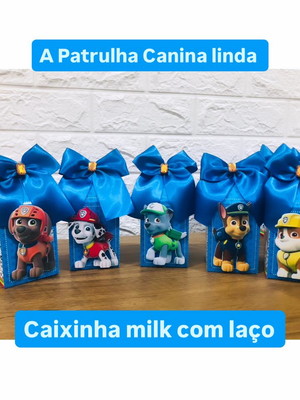 Kit 10 itens personalizados patrulha canina
