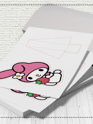 2 display de mesa my melody - ref 1089 arquivo digital