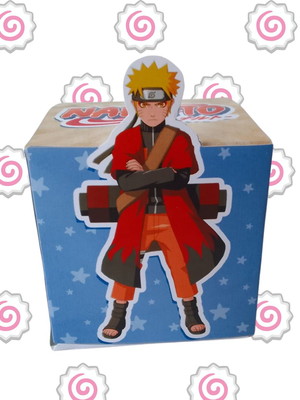 Kit festa personalizado - tema naruto -simples - 30 peças
