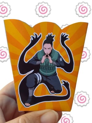Kit festa personalizado - tema naruto -simples - 60 peças