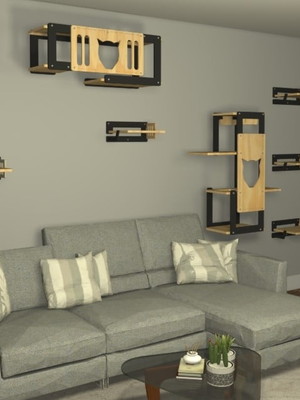 Playground de luxo para gatos