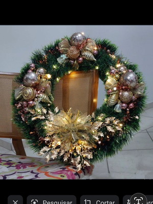 Guirlanda natal.