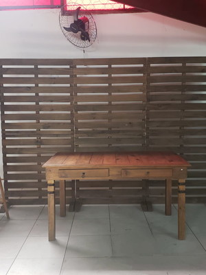 Aluguel para são paulo kit rustico com mesa e painel