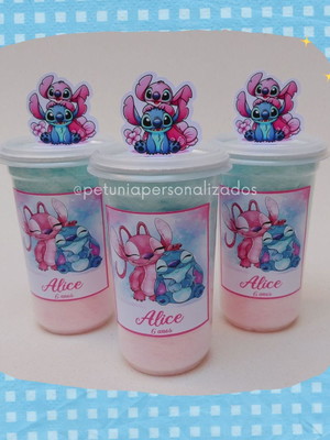 Algodão doce no copo- stitch