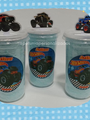Algodão doce no copo -hotwheels