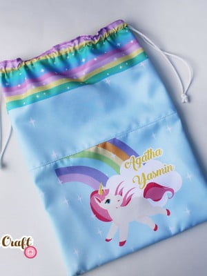 Saquinho de roupas cordinha