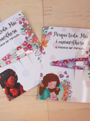 Card com presilia dia das mães