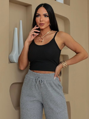 Cropped alcinha bojo