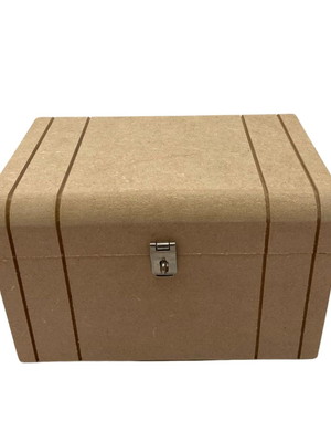 Baú organizador com fecho 22x14x14