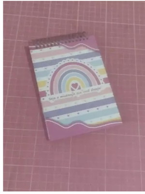 Bloco personalizado arco iris