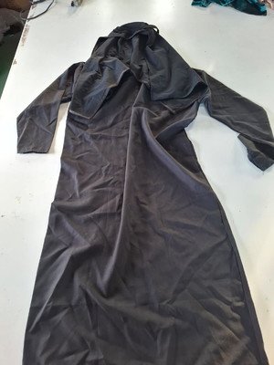 Roupa fantasia de fariseu tunica turbante burca arabe preto