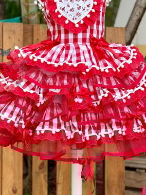 Vestido junino luxo maria liz tamanho 4