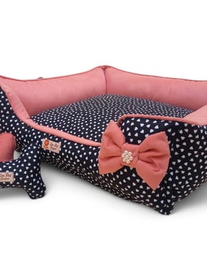 Cama pets quadrada 60x60 com alças