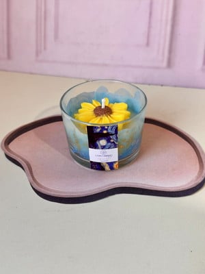 Vela aromática marmorizada van gogh a noite estrelada