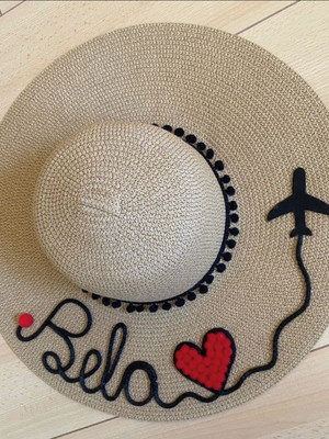 Chapéu personalizado viagem