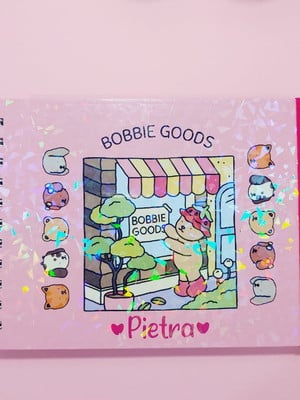 Livro de colorir bobbie goods personalizado com nome