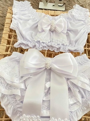 Conjunto bunda rica
