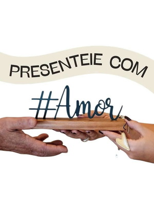 Palavra madeira mdf amor presente dia das mães namorados