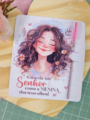 Card com escovinha- mimo