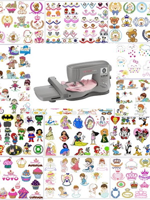Pendrive 70 mil matrizes em xxx bordado maquinas singer