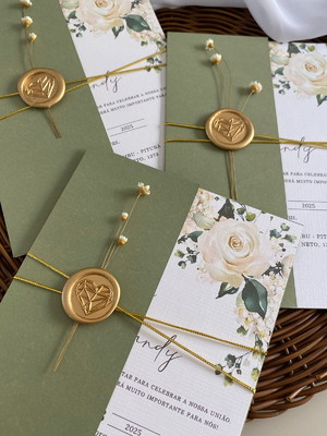 Convite para casamento