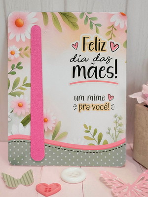 Card com mini liza- dia das mães