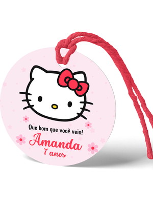 Tag agradecimento hello kitty