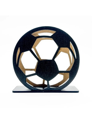 10 centro de mesa porta guardanapo bola de futebol festa mdf