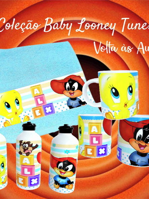 Kit toalhinha com garrafa personalizada