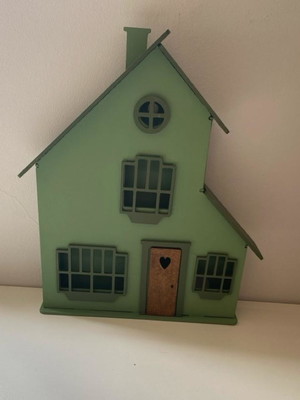 Casa casinha chalé de madeira mdf